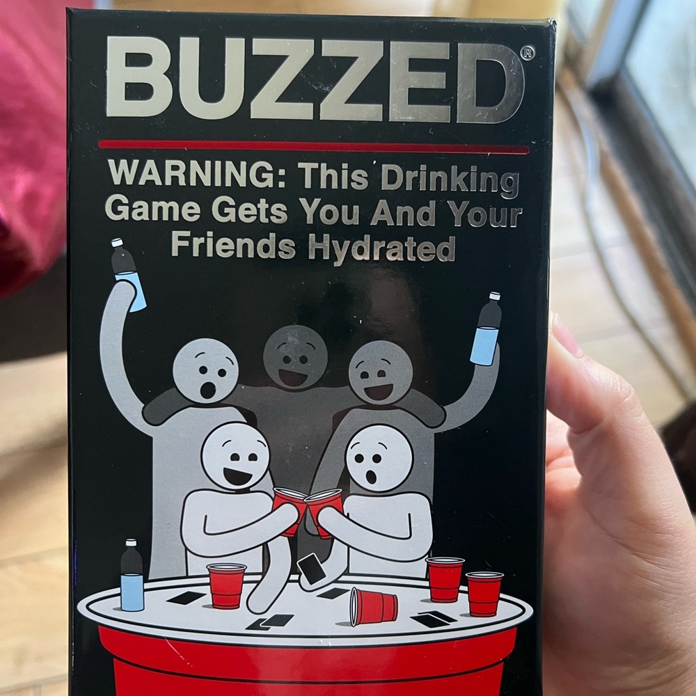 Drinking Card Game - Black and Red